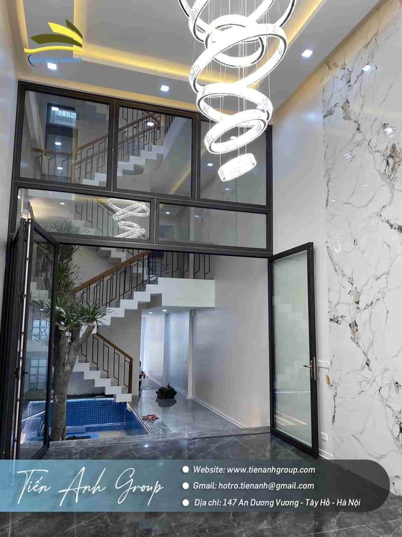 gạch ốp lát phòng khách