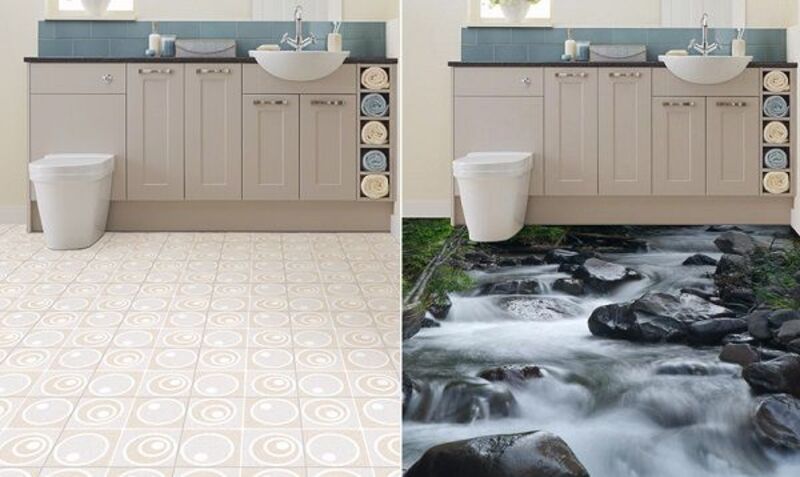 Gạch trang trí 3D được ưa chuộng