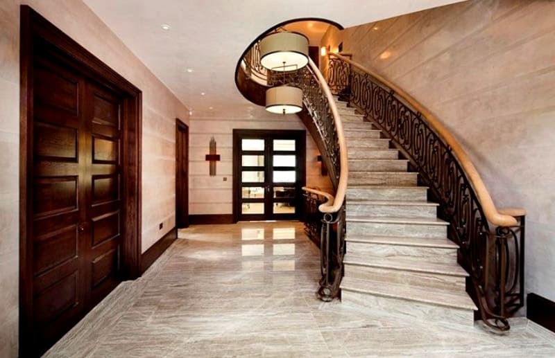 Độ Bền và Đẹp của Gạch Giả Đá Hoa Cương làm cầu thang