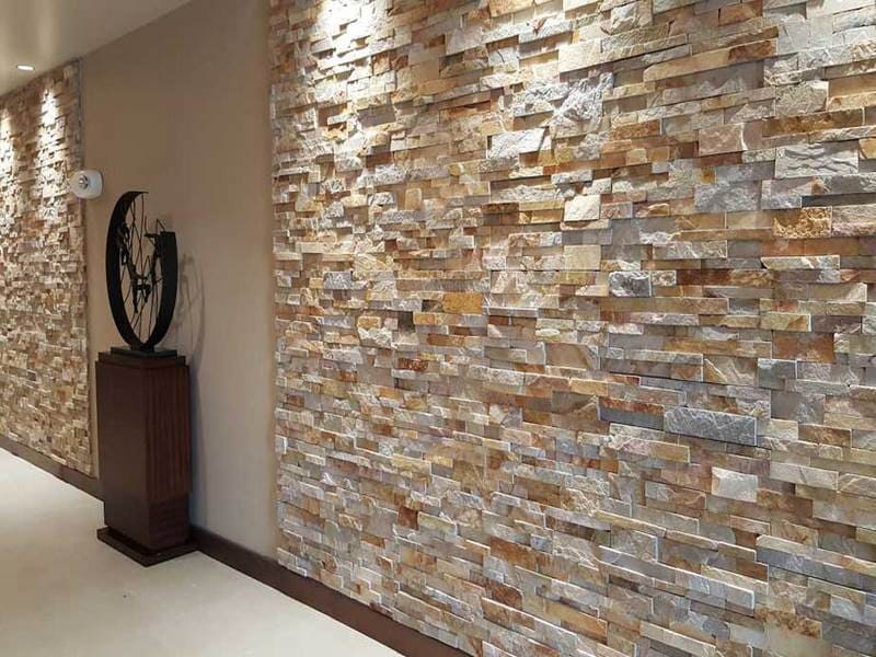 Gạch trang trí giả đá họa tiết mô phỏng đá tự nhiên: