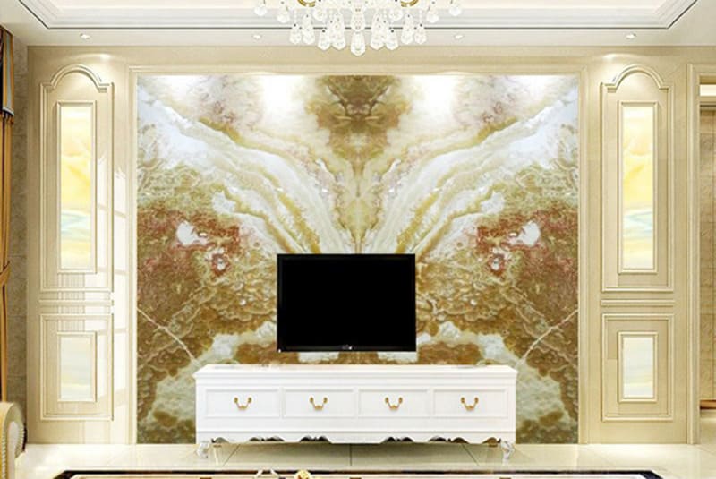 Gạch tranh tường TPHCM đối xứng 