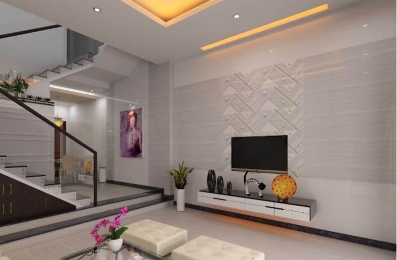 Tính Thẩm Mỹ Cao gạch ốp lát 40x80 Trung