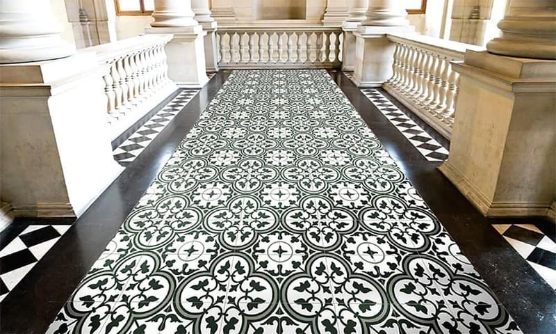 gạch ốp lất sân vườn