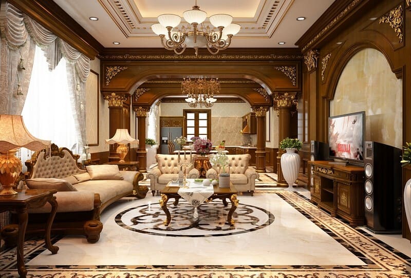 Gạch Đồng Chất Kiểu Cổ Điển