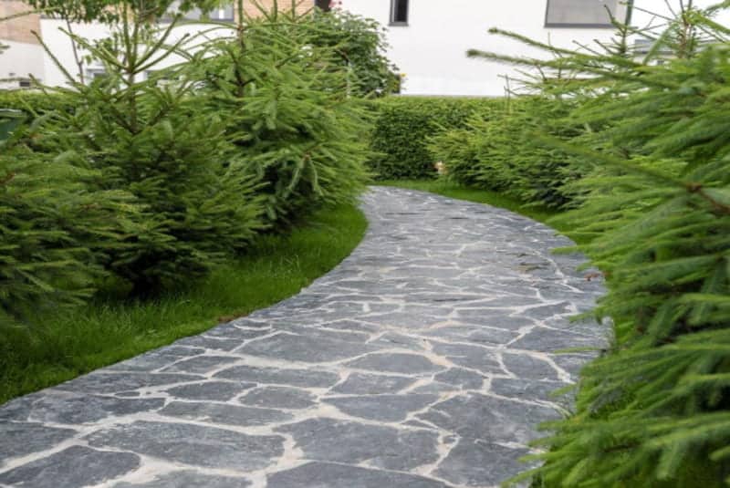 có nên ốp lát gạch sân vườn