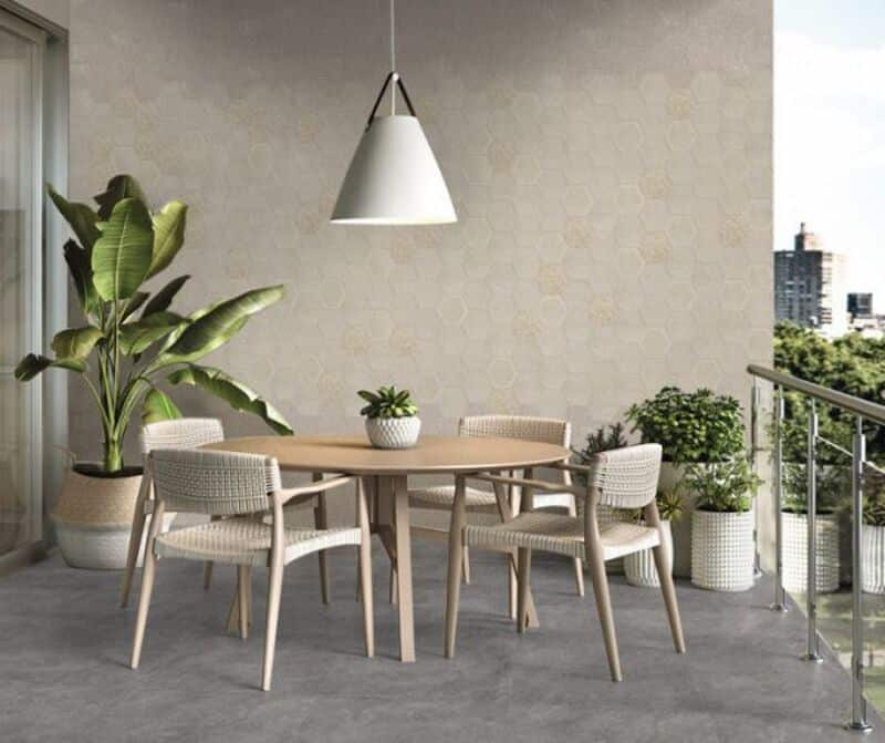 Ưu điểm của gạch sân vườn lục giác