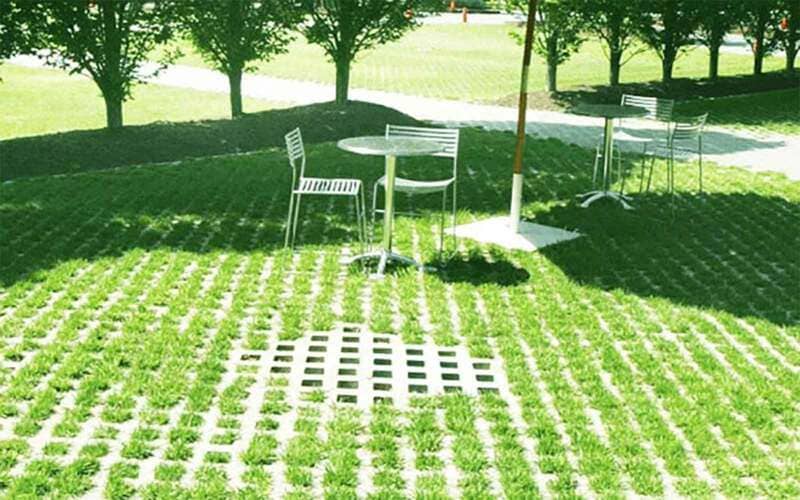Gạch trồng cỏ Lát Sân Vườn Gạch Đồng Từ