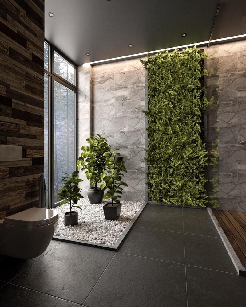 Gạch Lát Mosaic phòng tắm