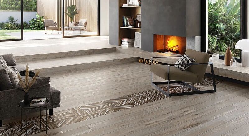 Gạch Giả Gỗ Hiện Đại và Minimalist