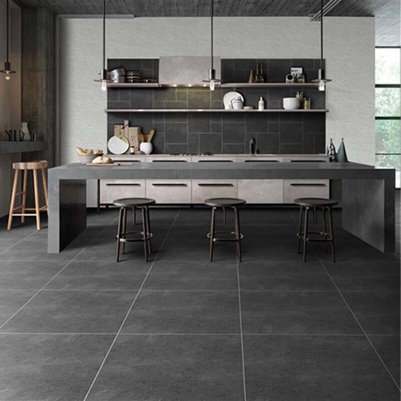 Gạch Đá Màu Đen Granite Tự Nhiên