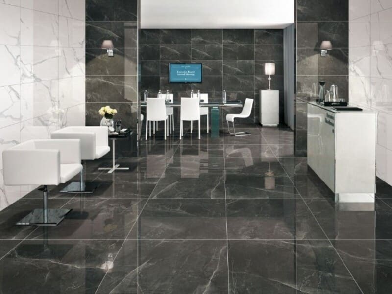 Gạch Giả Đá Màu Đen Đẹp Dễ Dàng Trang Trí và Phối Hợp
