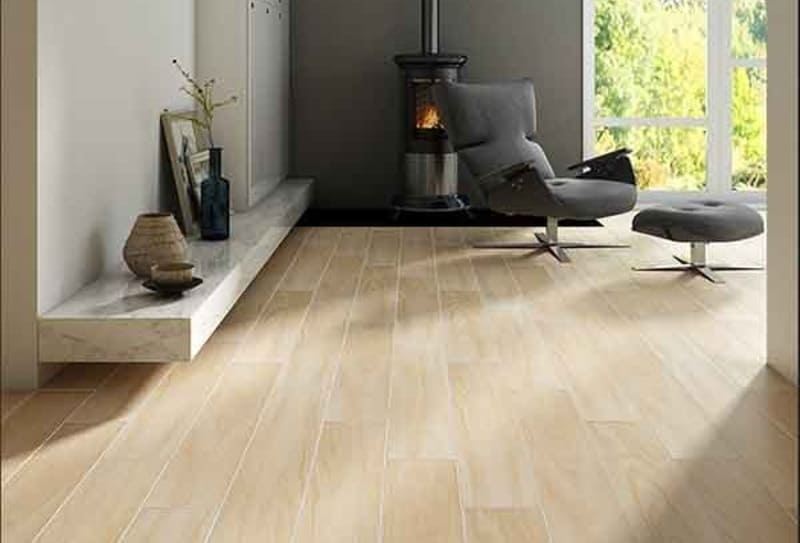 Gạch Giả Gỗ Màu Beige  sáng Tự Nhiên