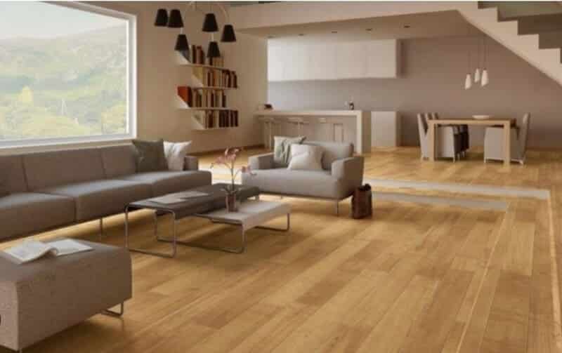 Gạch Lát Sàn Gỗ Vân Nâu Cổ Điển