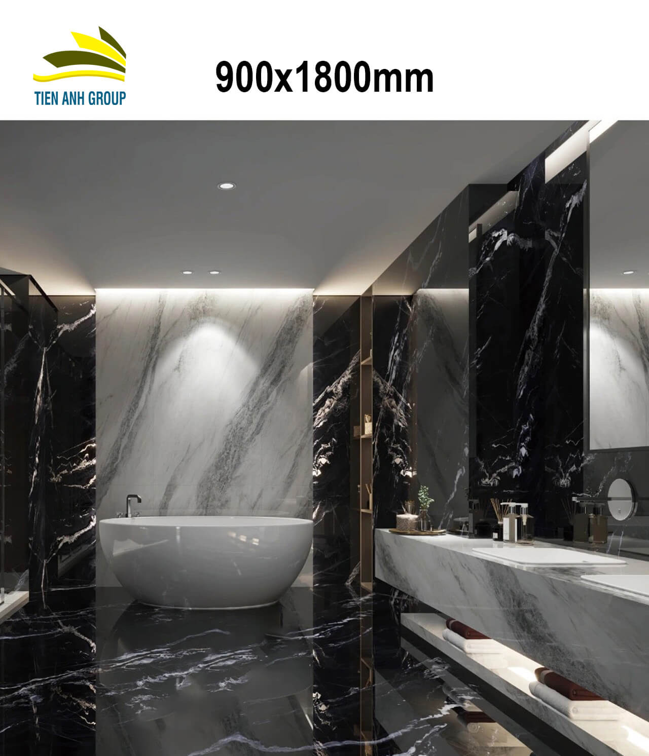 Gạch Vân Đá Marble 900x1800 47