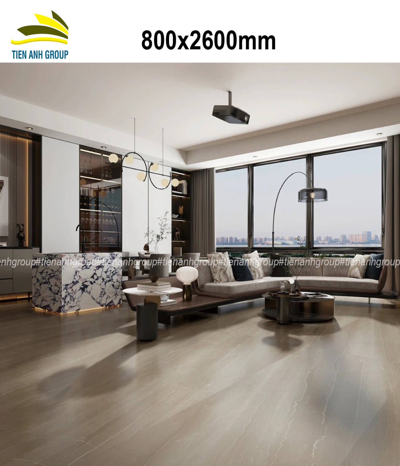 Gạch tranh tường 800x2600 32