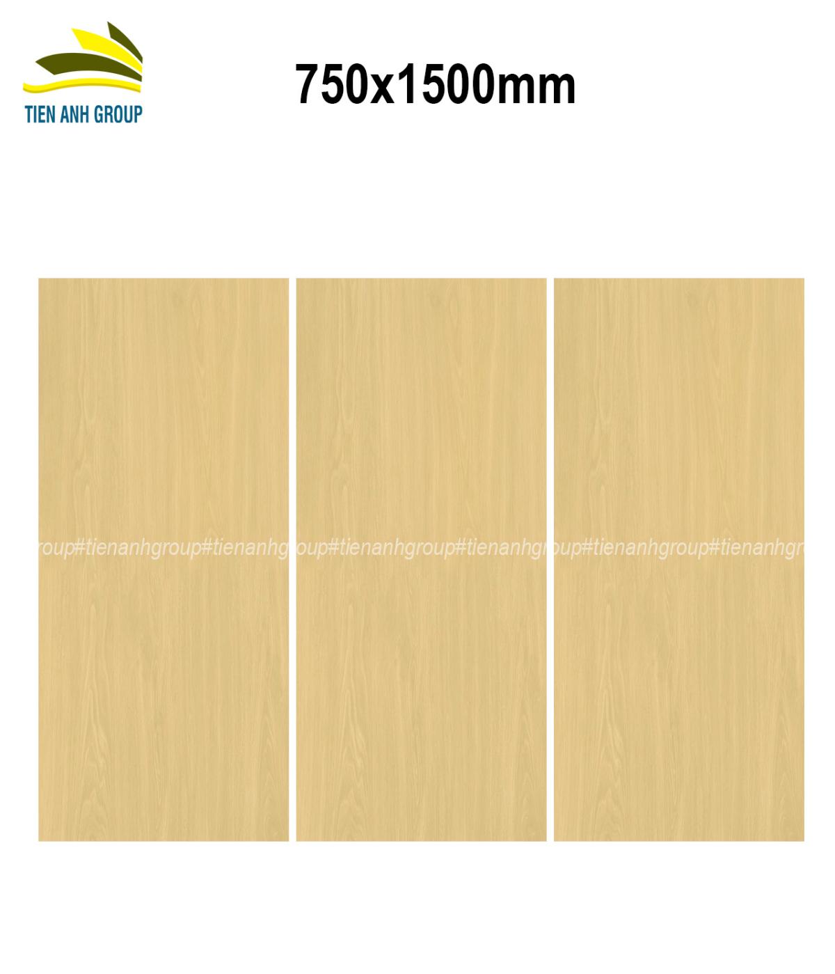 Gạch Thẻ Vân Gỗ 75x150 b3