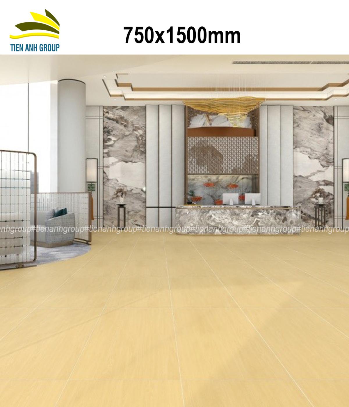 Gạch Thẻ Vân Gỗ 75x150 b3