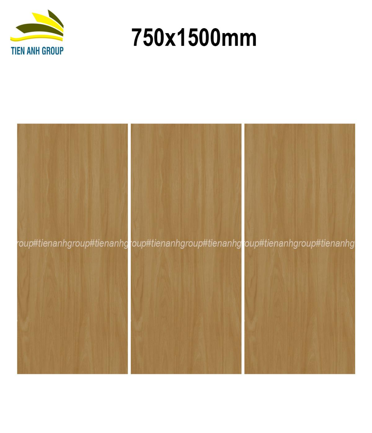 Gạch Thẻ Vân Gỗ 75x150 b4