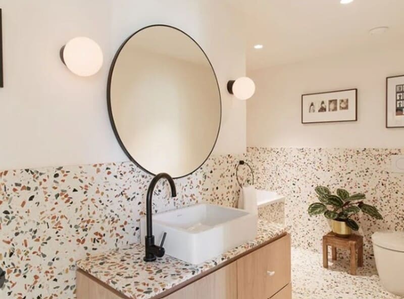 Gạch Terrazzo họa tiết hoa văn