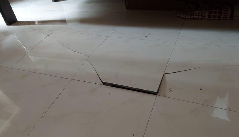 Cách giải quyết lát nền bị phồng lên