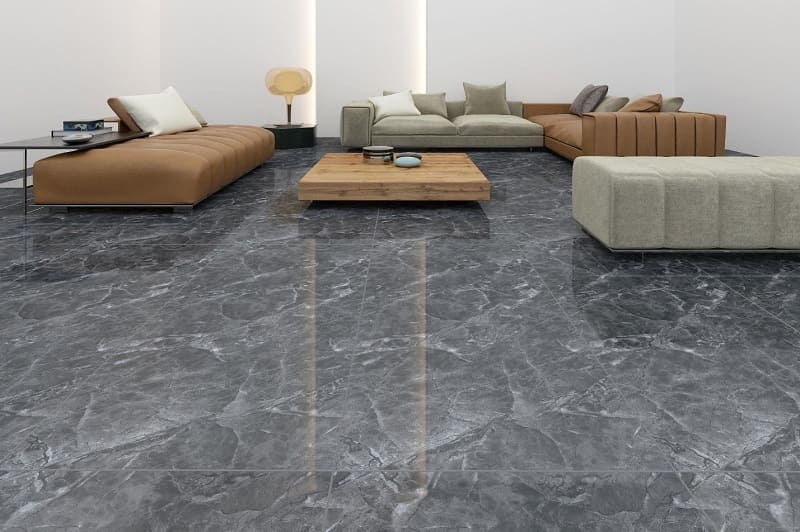 Gạch lát nền màu xám Granite