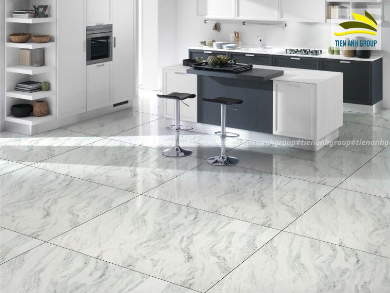 Mẫu gạch Vitto ceramic ghi xám