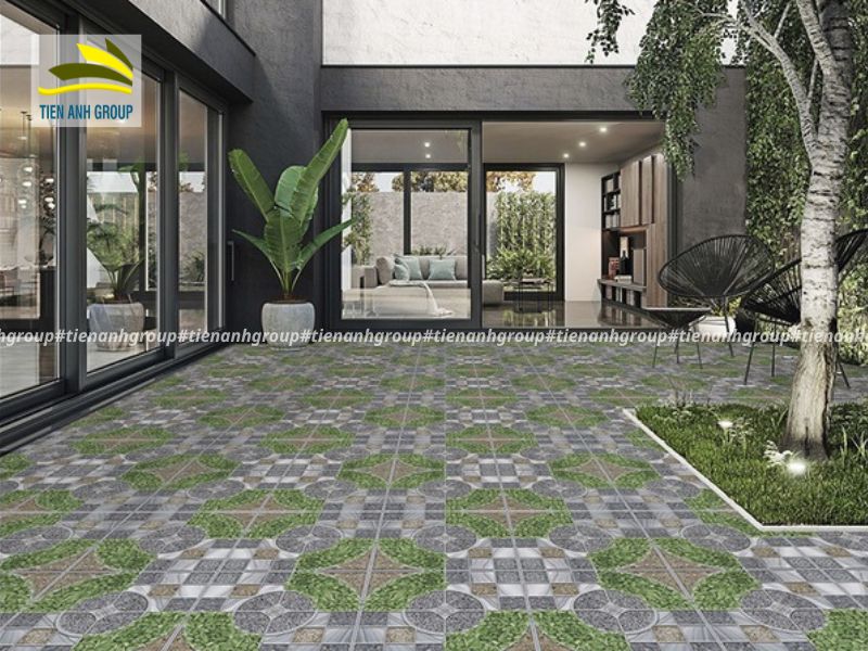 Gạch Granite Đồng Tâm để lát sân