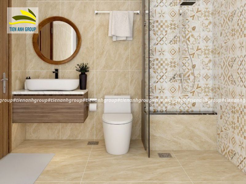 Gạch lát nền Phòng tắm