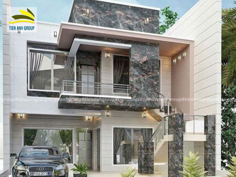 gạch ốp mặt tiền Prime