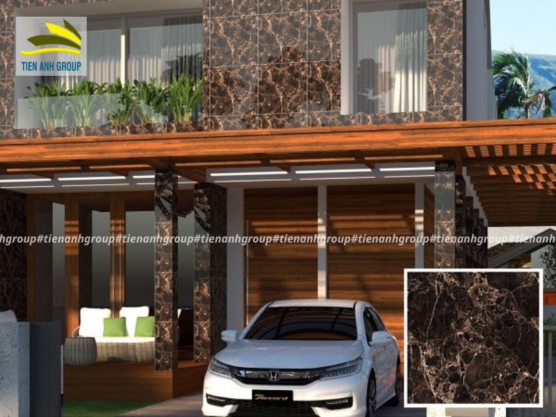gạch ốp mặt tiền Prime