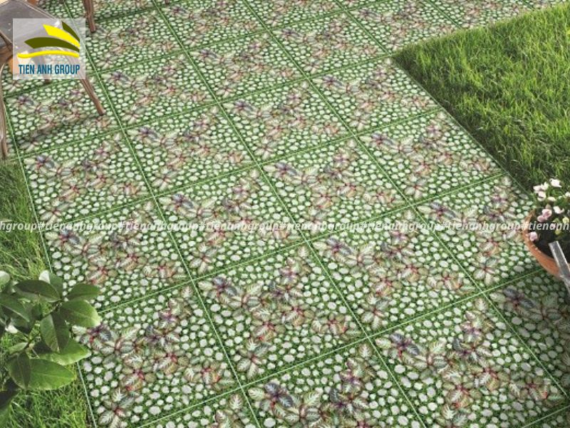 gạch sân vườn Đồng Tâm