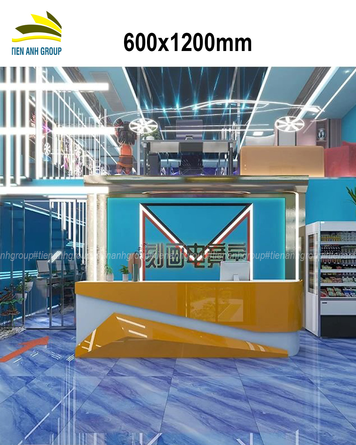 Gạch Vân Đá Marble 600X1200