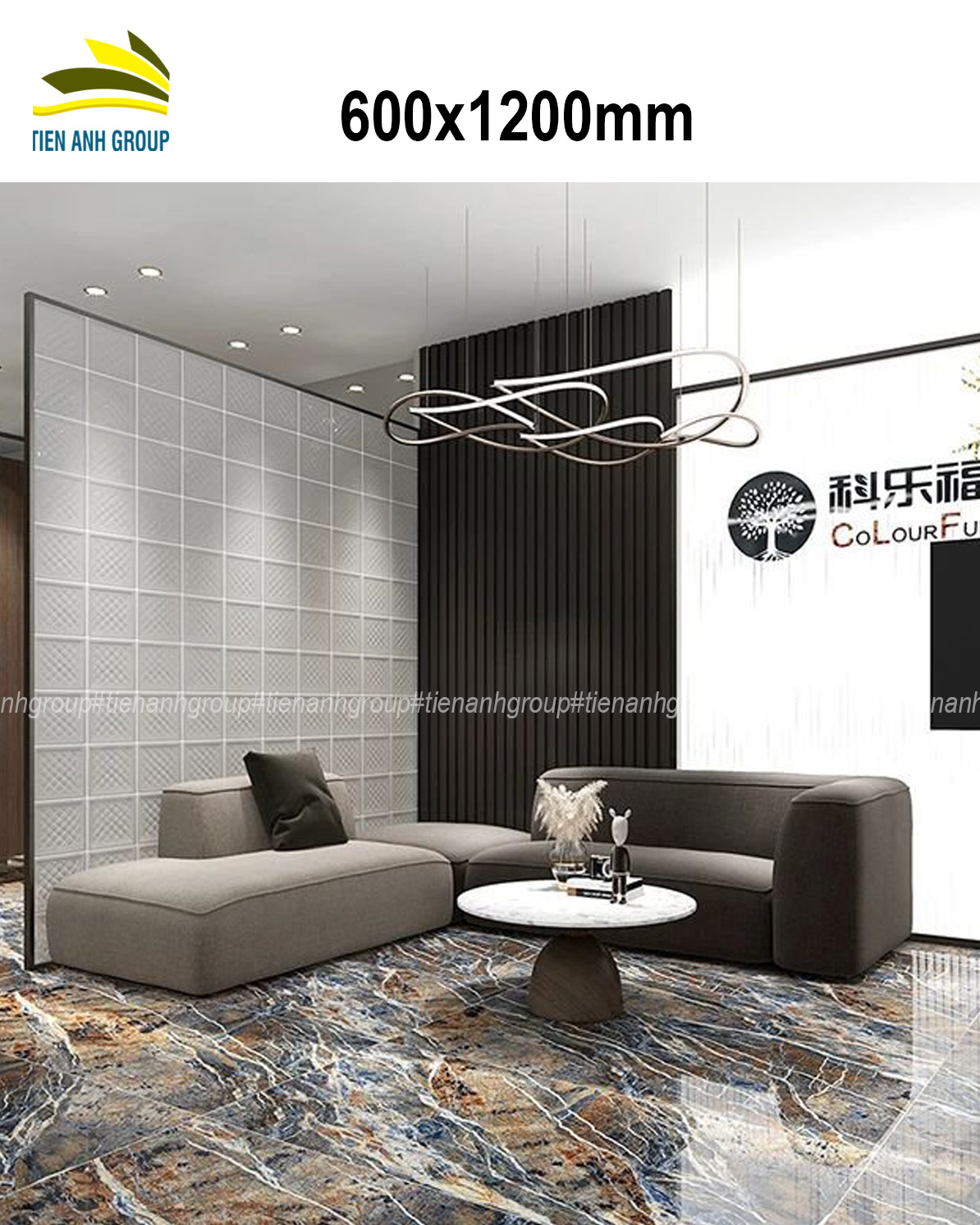 Gạch Vân Đá Marble 600X1200
