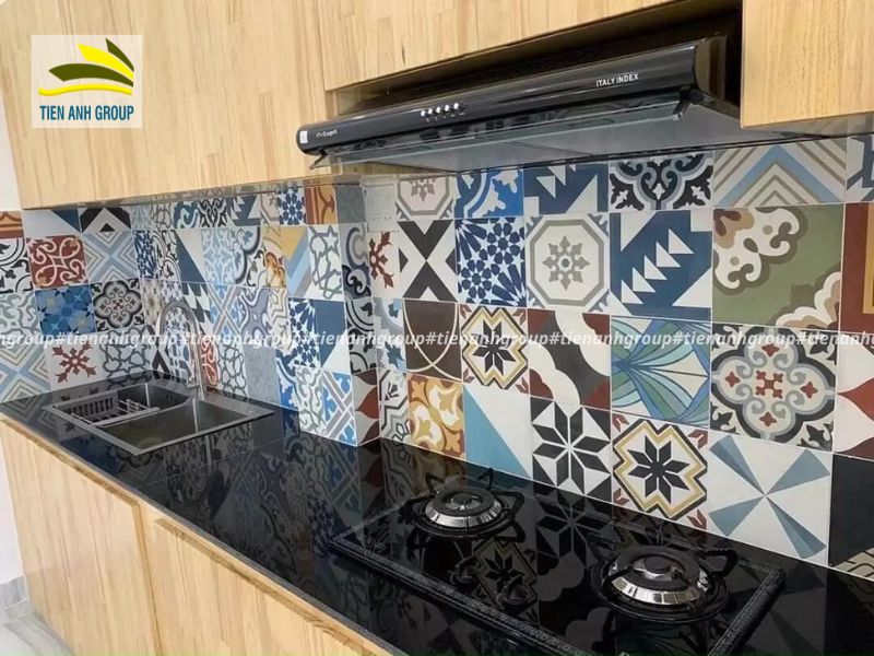 GẠCH LÁT BẾP ĐẸP