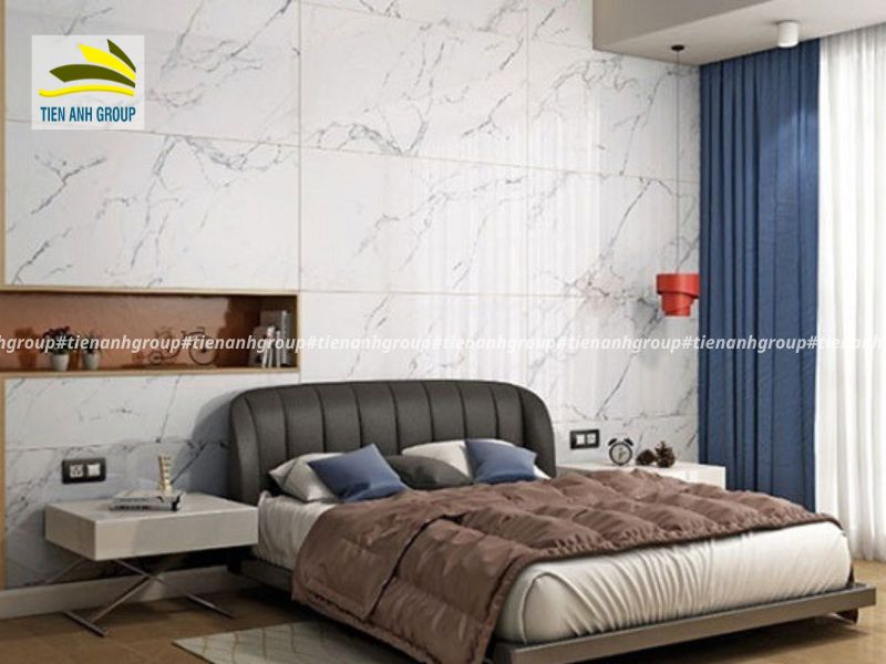 Gạch giả đá Prime marble trắng