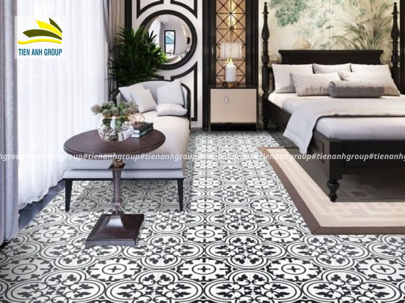 Gạch ốp tường họa tiết hoa văn