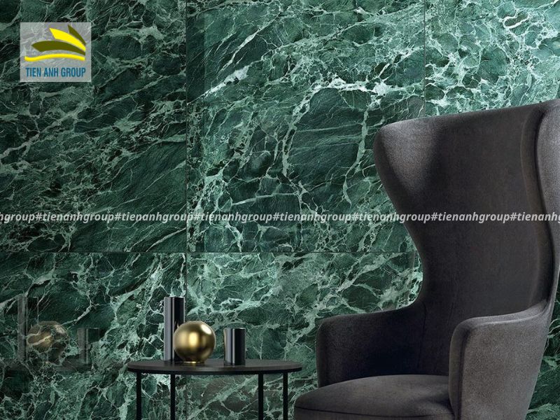Gạch ốp tường màu xanh ngọc
