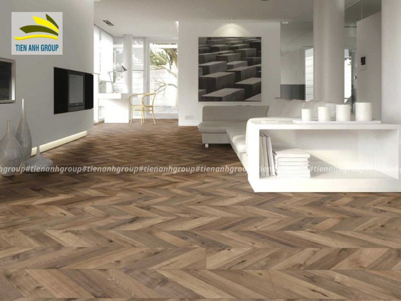 Mẫu gạch giả gỗ ốp tường, lát nền