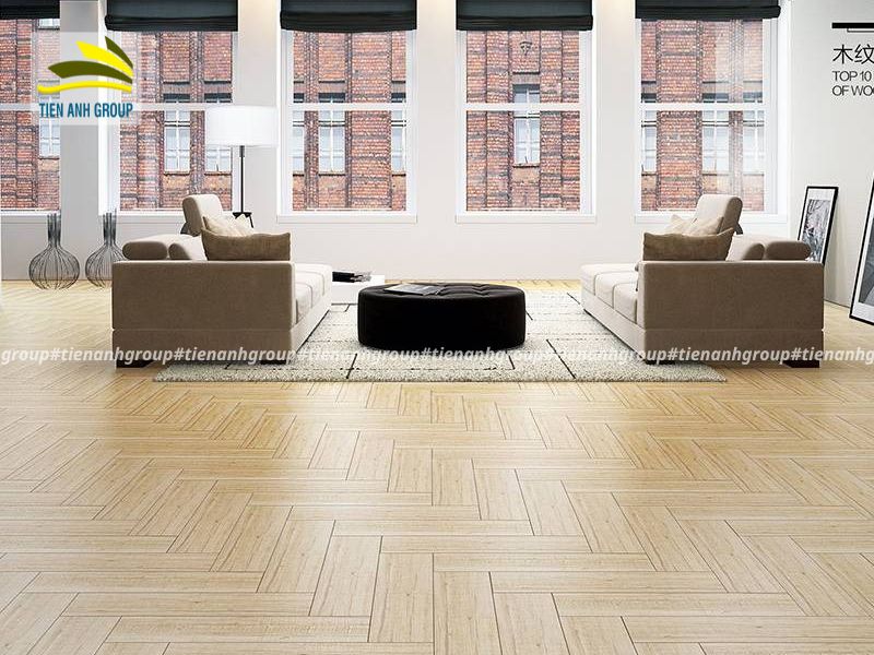 Mẫu gạch giả gỗ ốp tường, lát nền