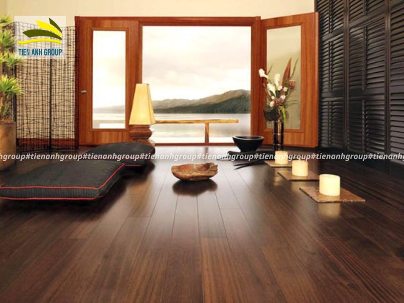 Gạch Lát Nền Màu Nâu Đất