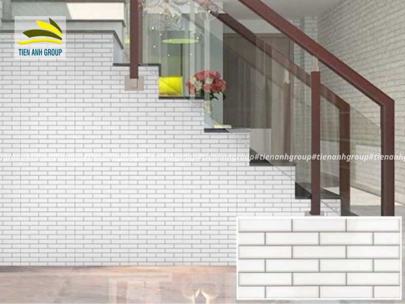 Mẫu gạch trang trí cầu thang ĐẸP