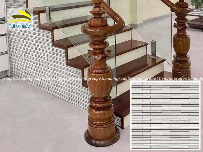 Mẫu gạch trang trí cầu thang ĐẸP