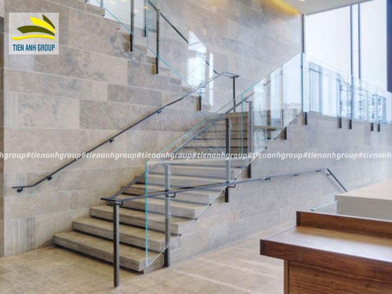 Mẫu gạch trang trí cầu thang ĐẸP