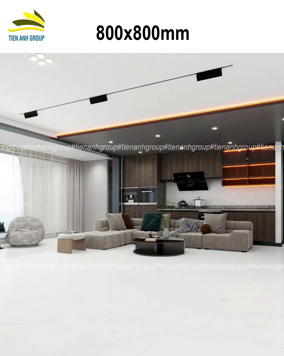 Gạch Vân Đá Marble 80x80