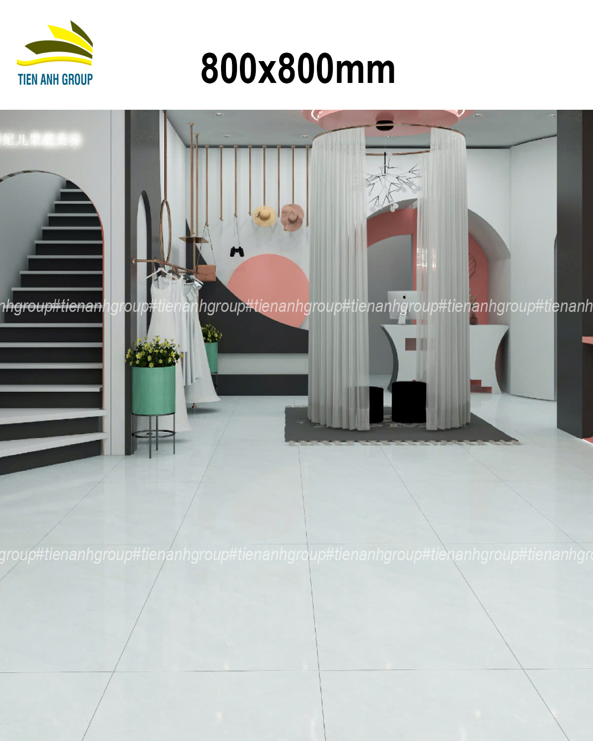 Gạch Vân Đá Marble 80x80