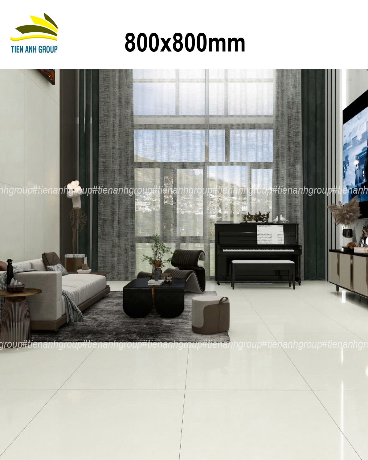 Gạch Vân Đá Marble 80x80