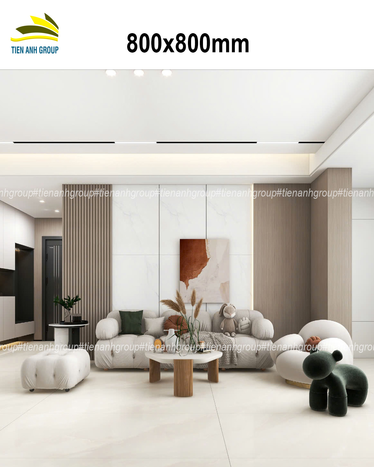 Gạch Vân Đá Marble 80x80