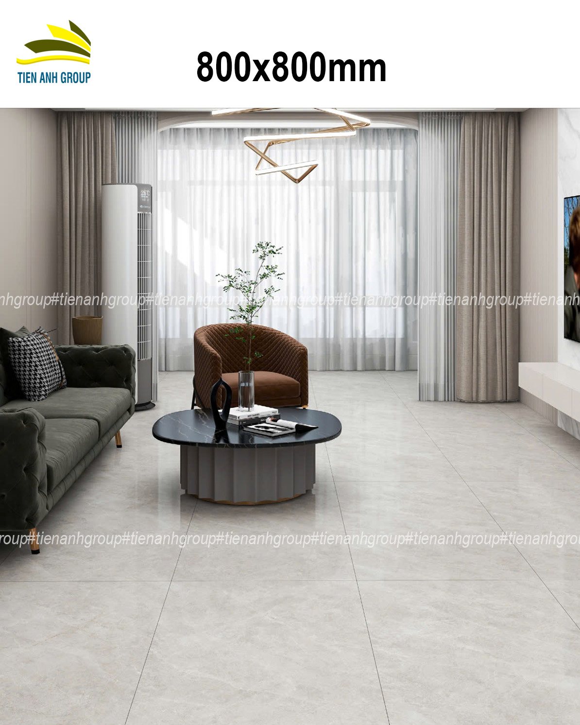 Gạch Vân Đá Marble 80x80