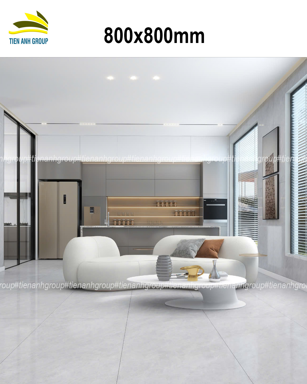 Gạch Vân Đá Marble 80x80