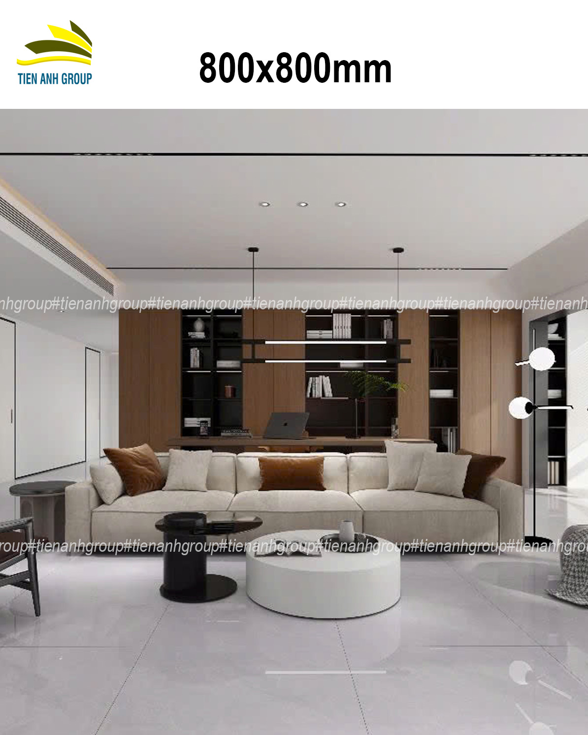 Gạch Vân Đá Marble 80x80